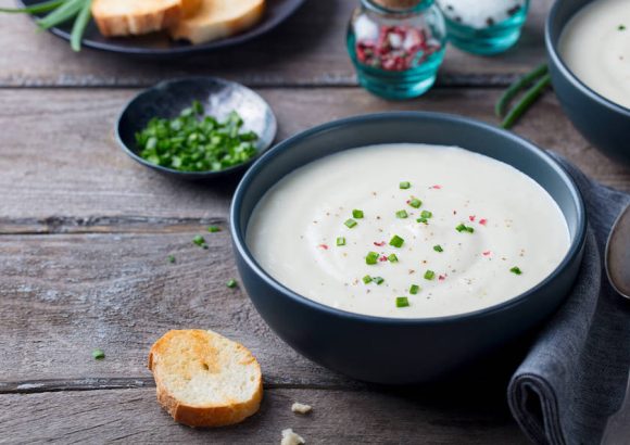 Leek and Parsnip Soup